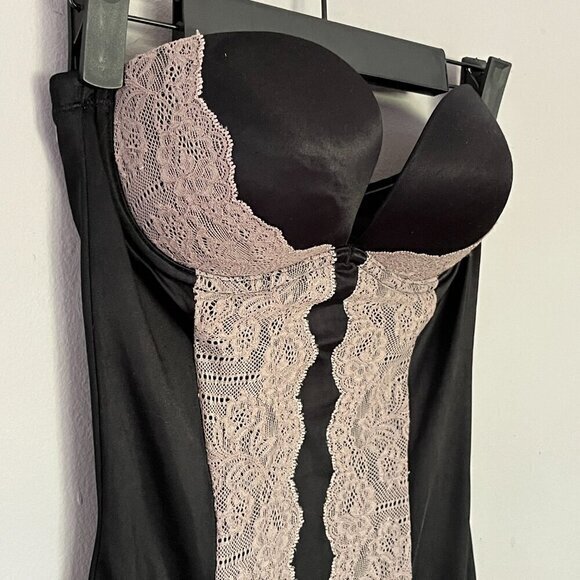 Secret by‎ Victoria’s Secret Power Figure Convertible Shaping Slip Black 34B - Picture 4 of 14